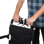 Wózek inwalidzki stalowy z funkcją transportową - MOBIL-TIM