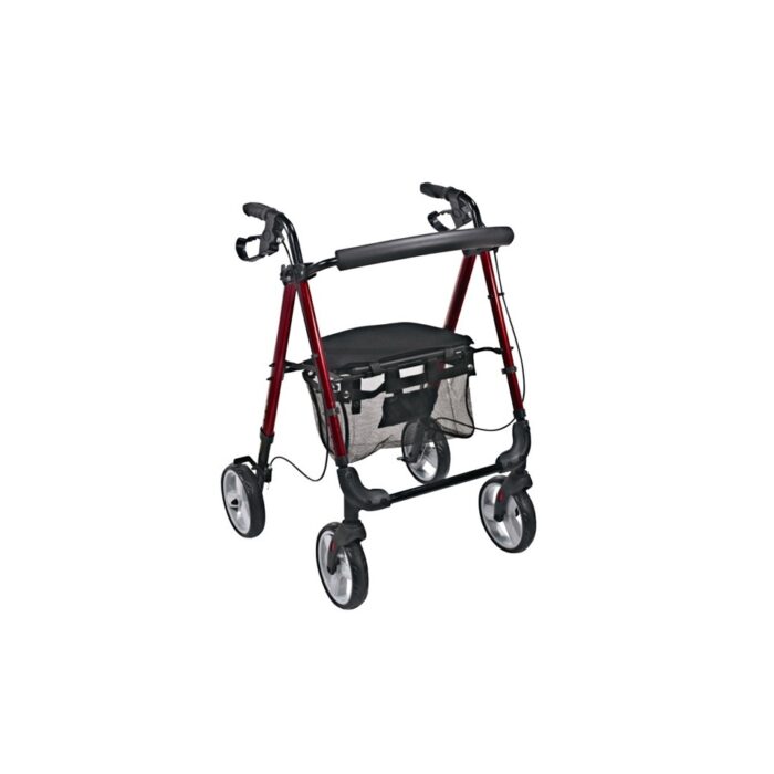 Balkonik, podpórka rehabilitacyjna 4-kołowa, aluminiowa ARMEDICAL AR-006