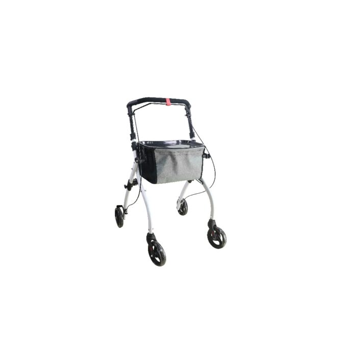 Podpórka rehabilitacyjna 4-kołowa aluminiowa AR-026 COMPACT