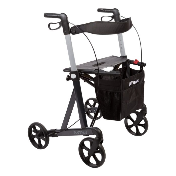 Balkonik, podpórka inwalidzka czterokołowa Buffalo do 200 kg Mobilex