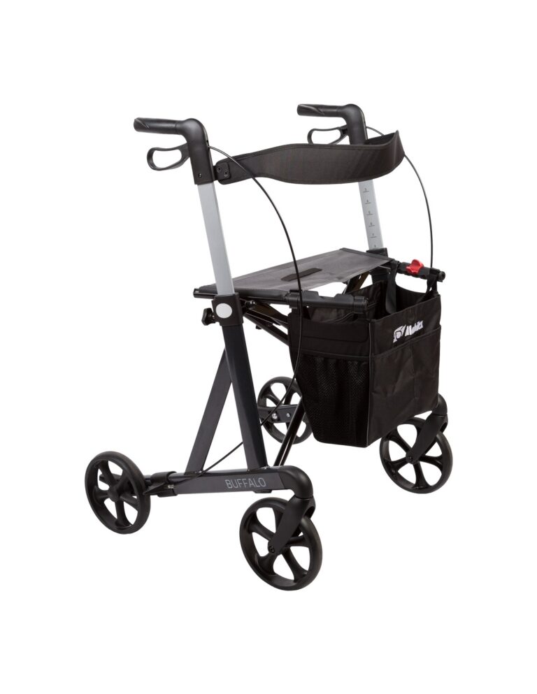 Balkonik, podpórka inwalidzka czterokołowa Buffalo do 200 kg Mobilex