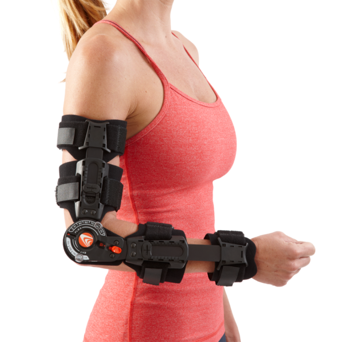 Stabilizator łokcia Breg T-Scope zegarowy zawiasowy