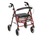 Podpórka rehabilitacyjna 4-kołowa – aluminiowa COMFORT Armedical AR-022